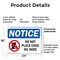 Signmission Do Not Place Used Oil Here, 24 in W x Rectangle, Plastic OS-2PACK-NS-P-1824-L-15475 - alternate 3
